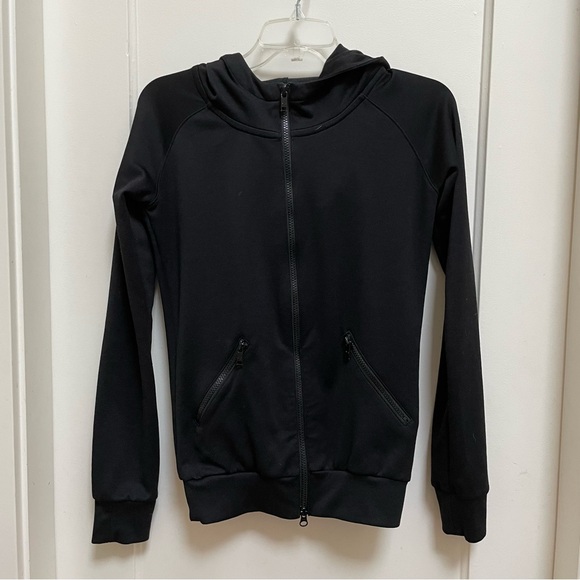 Y-3 x adidas black zip-front hoodie - Picture 2 of 16